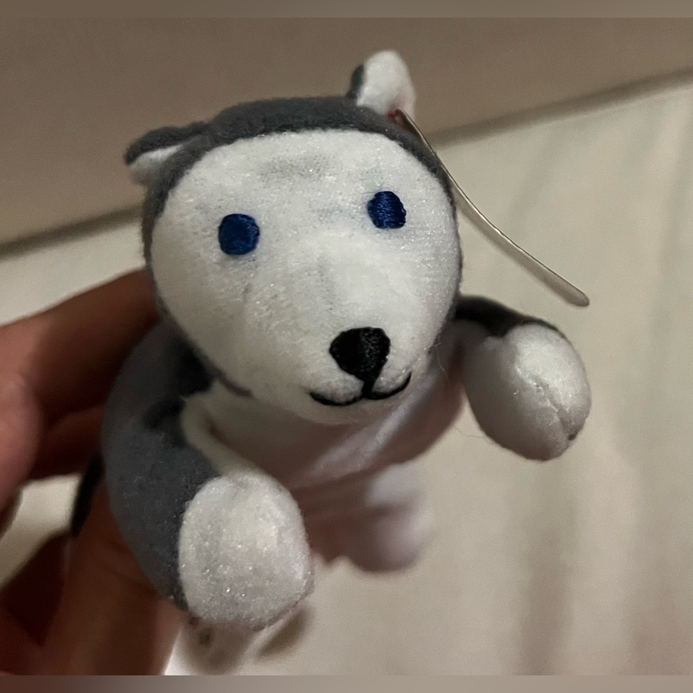1993 TY NOOK THE HUSKY DOG Teenie Beanie Babies McDonald's